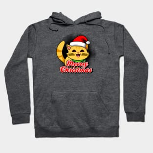 Christmas Best Gift T-Shirt - Meowy Christmas Cat Hoodie